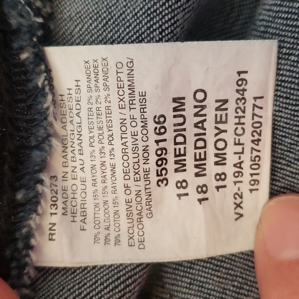 Lee Sculpting Denim Pull On Shorts - Picture 5 of 6